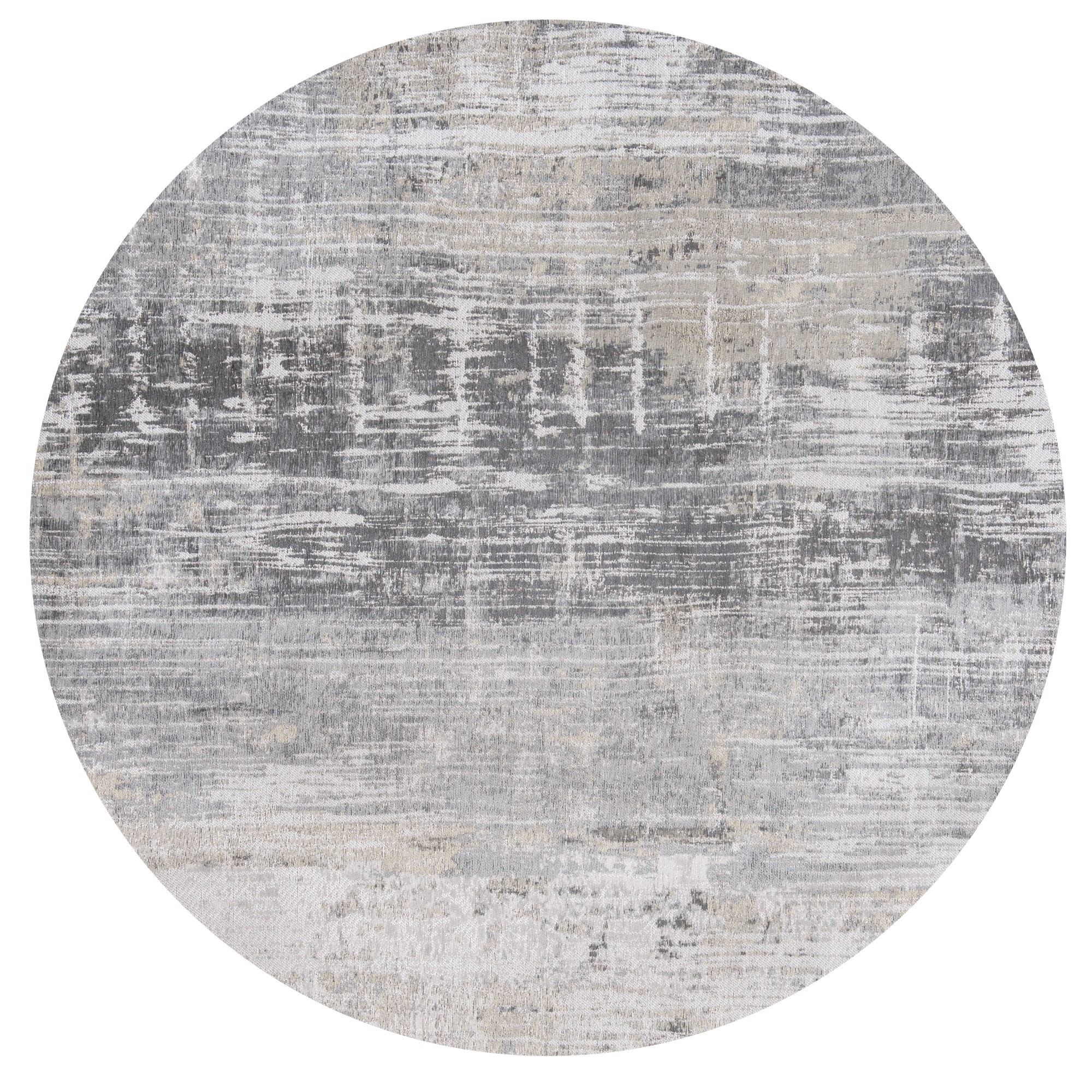 Louis De Poortere Modern Abstract Atlantic Streaks 8716 Rugs In Coney Grey